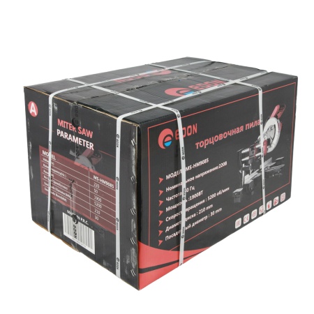 Торцовочная пила Edon MS-HM9085_коробка